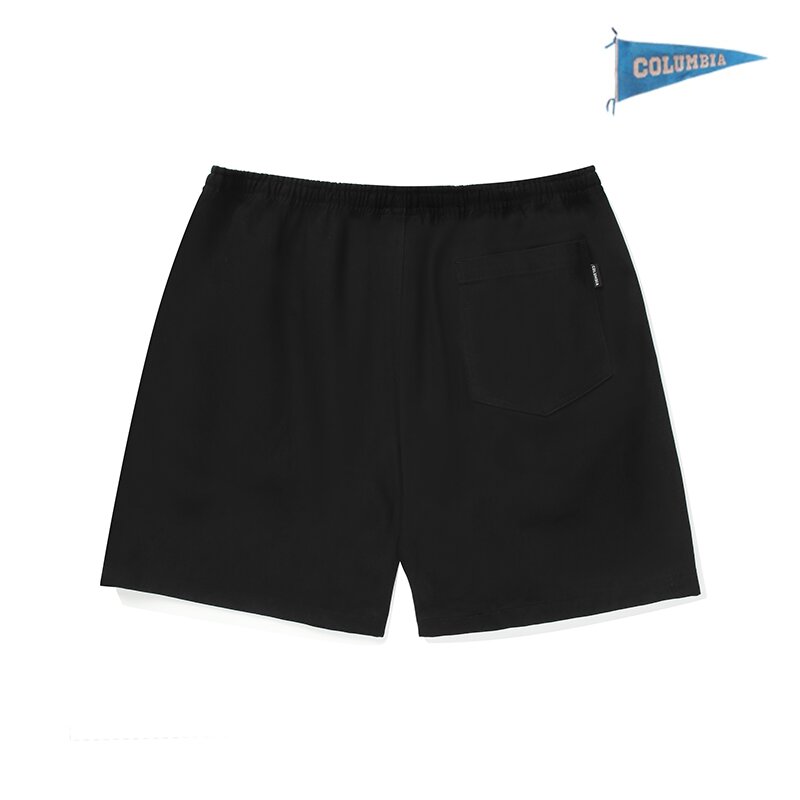 MIE-LABEL OTTON SHORTS PANTS 블랙