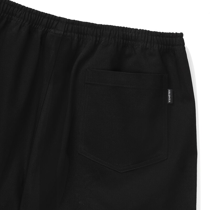 MIE-LABEL OTTON SHORTS PANTS 블랙