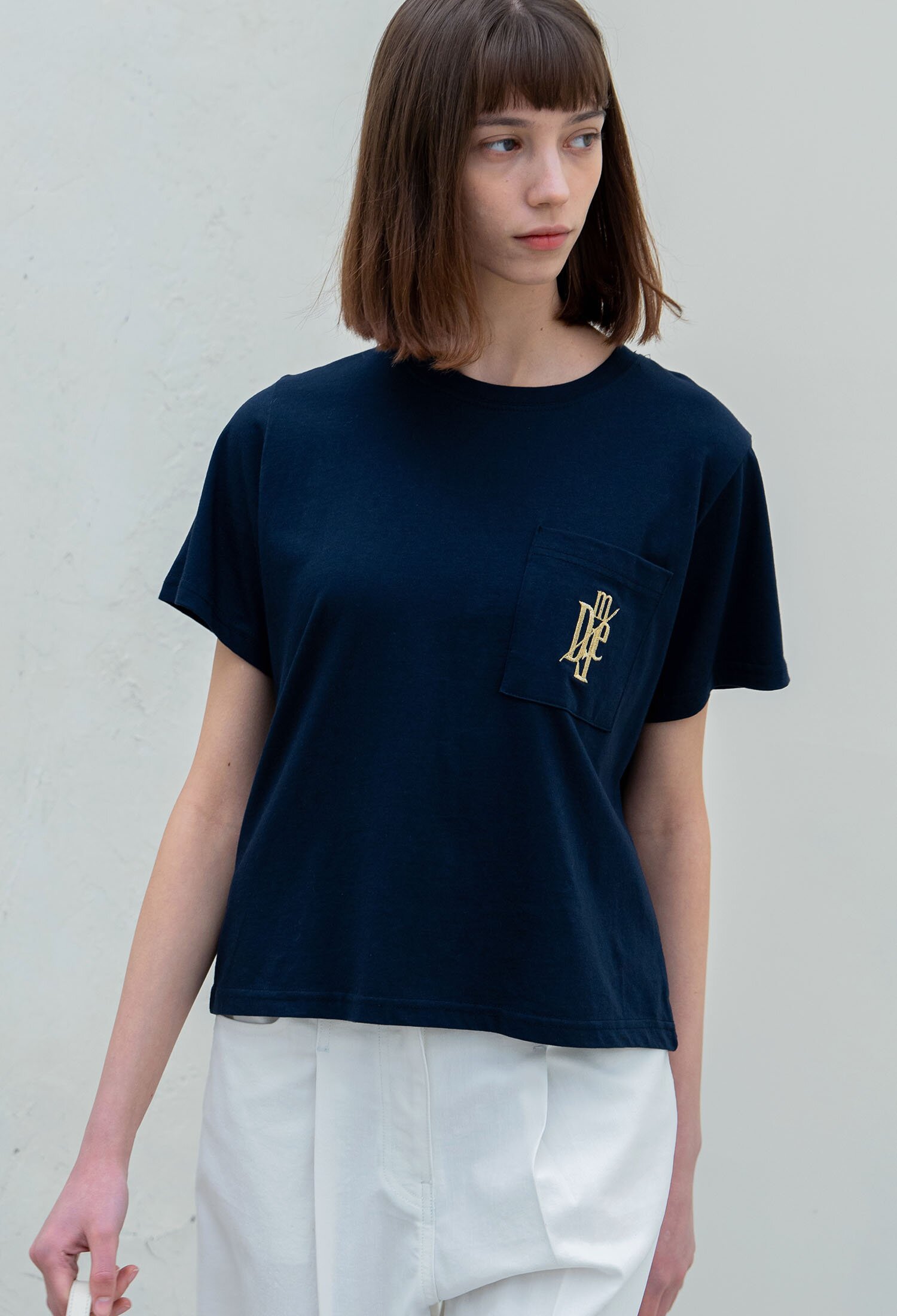 URABN SIMPLE LOGO T NAVY