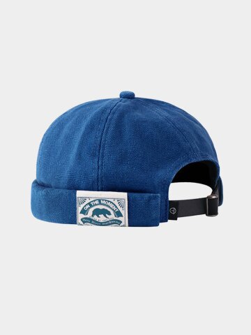 온더모먼트 오리지널 데님 워치캡 C1 블루