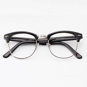 네오레트로 77550 하금테 안경 C2 실버블랙