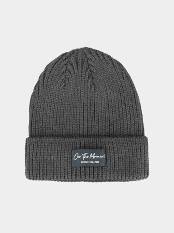 온더모먼트 레터링 비니 C3 그레이