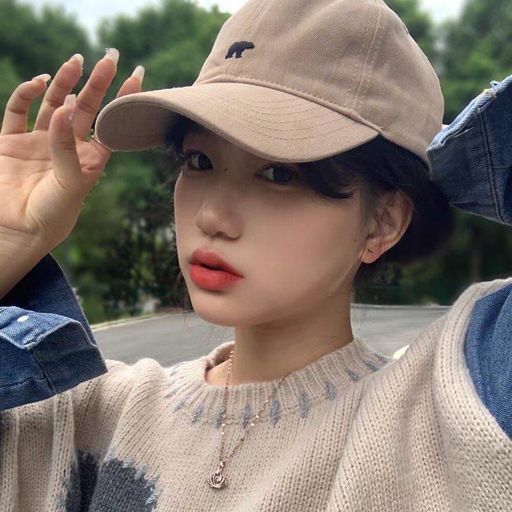온더모먼트 그리즐리 시그니처 볼캡 C2 아이보리