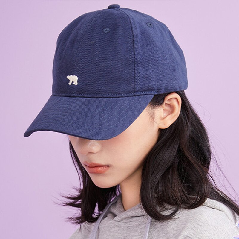 온더모먼트 그리즐리 시그니처 볼캡 C4 네이비