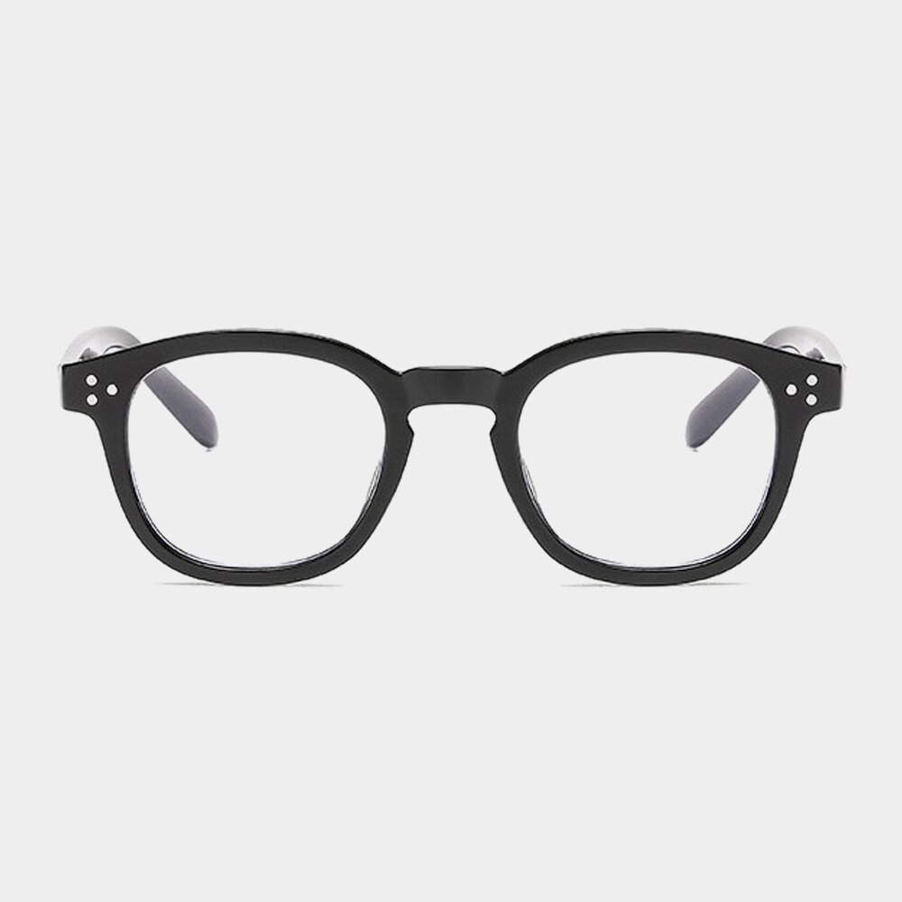 네오레트로 3357 닷포인트 뿔테안경 C1 BLACK