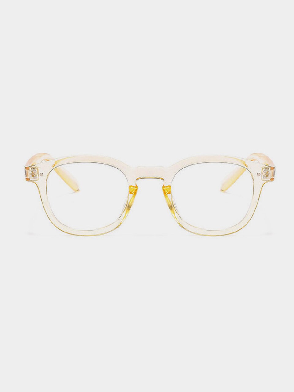 네오레트로 3357 닷포인트 뿔테안경 C2 YELLOW