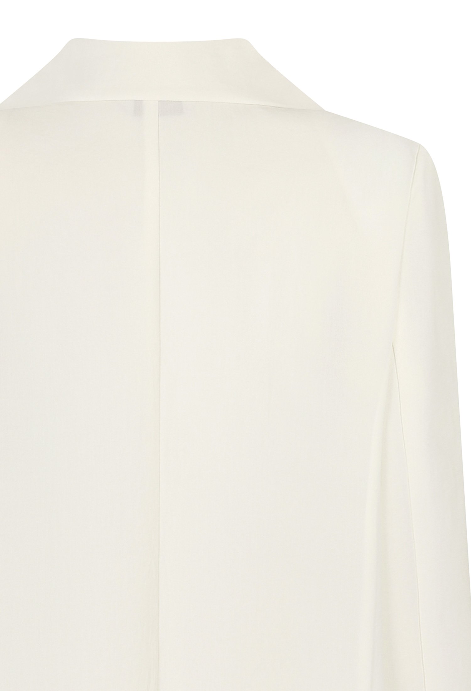 포켓 자수 오버핏 재킷 (WHITE)