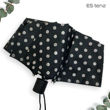 에스텐즈 샤인 도트 3단 수동 여성우산
