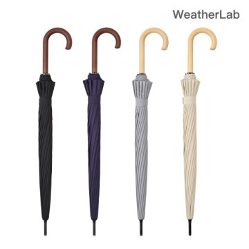고티바쉬 웨더랩 코지 우드 장우산 나무손잡이 튼튼한우산 106cm
