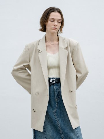 EK_Oversize back button blazer