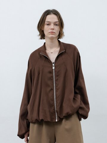 EK_Leisure monochromatic jacket_BROWN