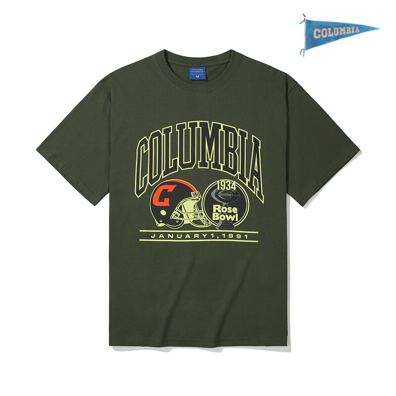 90S ROSEBOWL FOOTBALL T-SHIRTS 카키