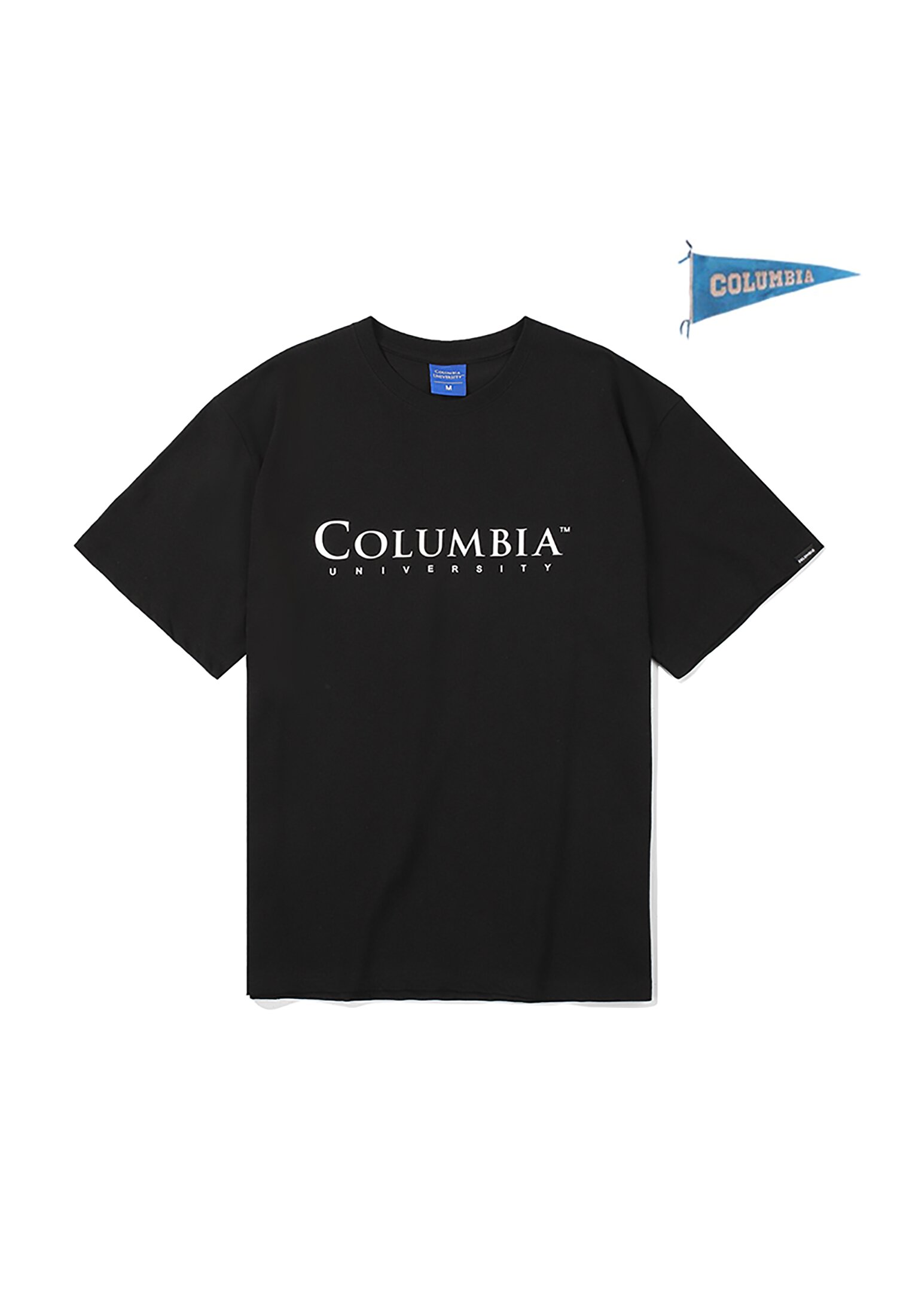 SIGNITURE BIG LOGO T-SHIRTS BLACK