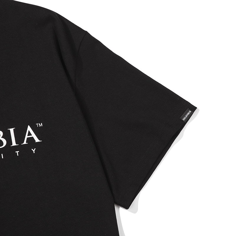 SIGNITURE BIG LOGO T-SHIRTS BLACK