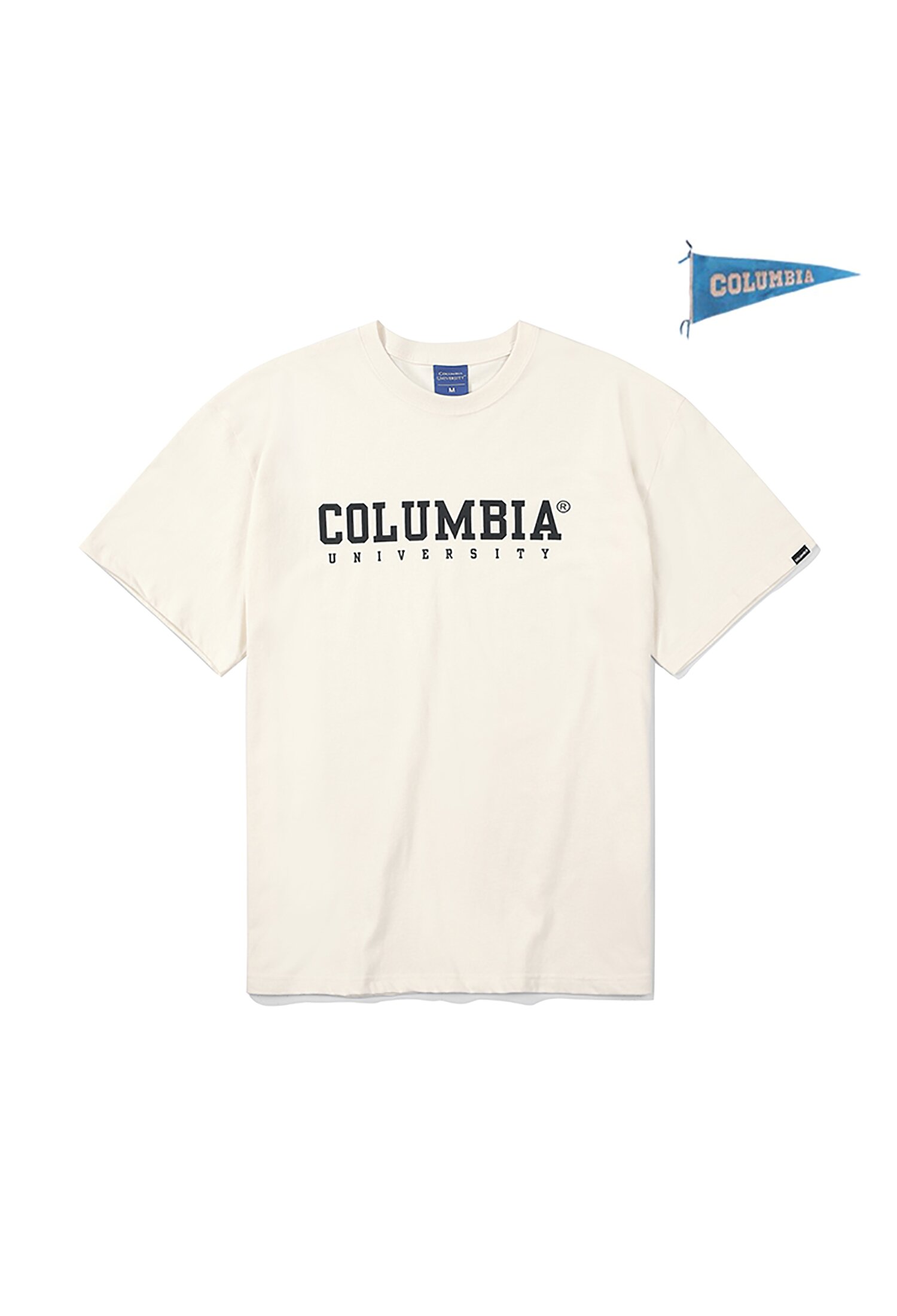 YEAR LOGO T-SHIRTS CREAM