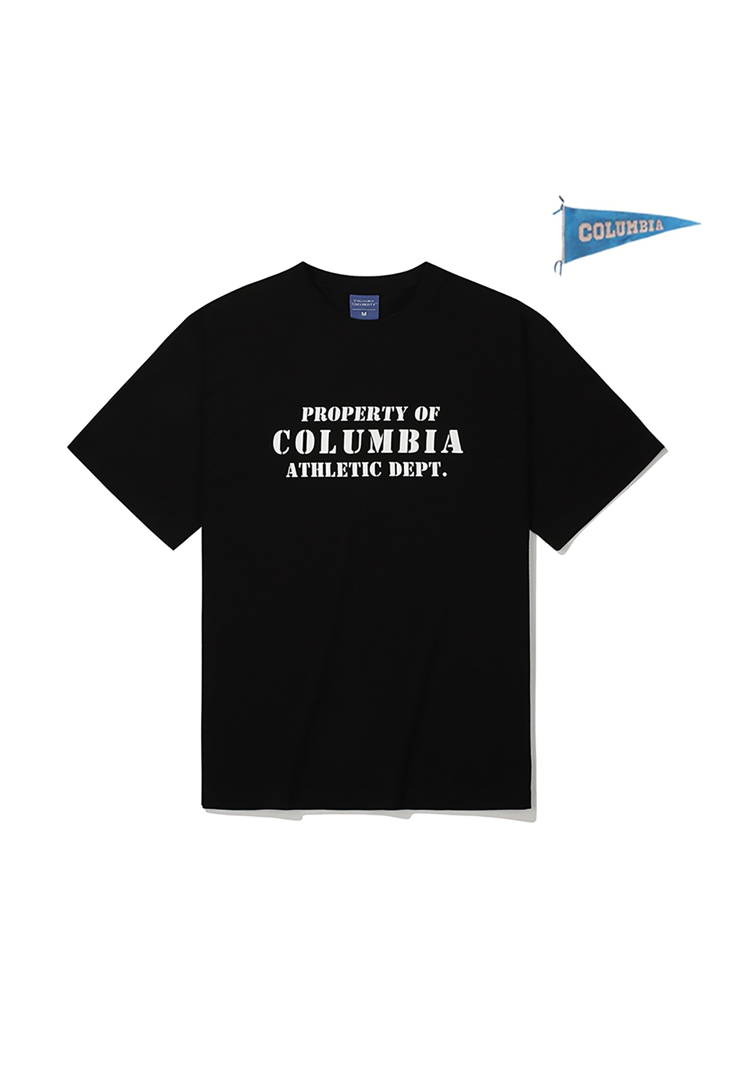 60S RETRO ATHLETIC T-SHIRTS 블랙