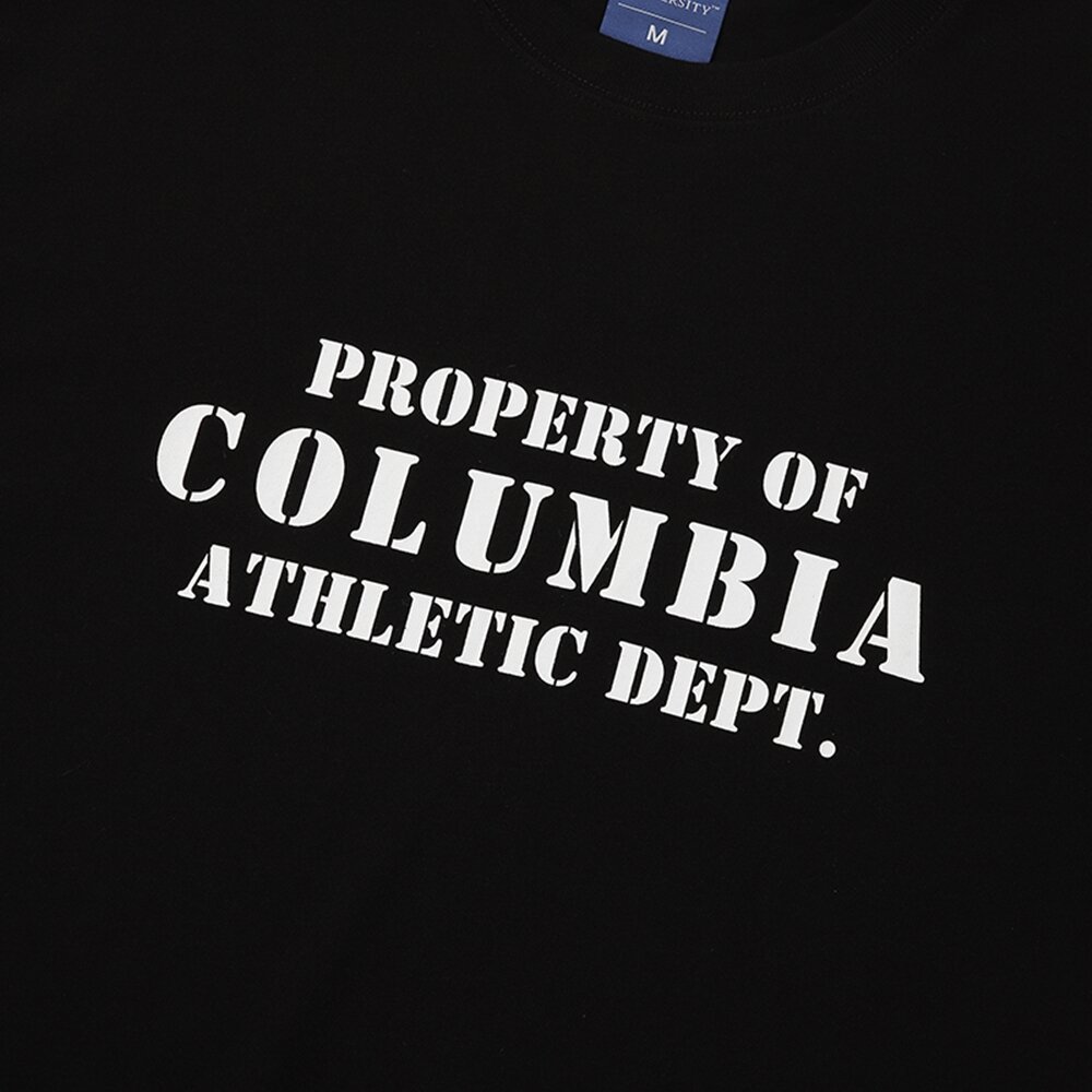 60S RETRO ATHLETIC T-SHIRTS 블랙