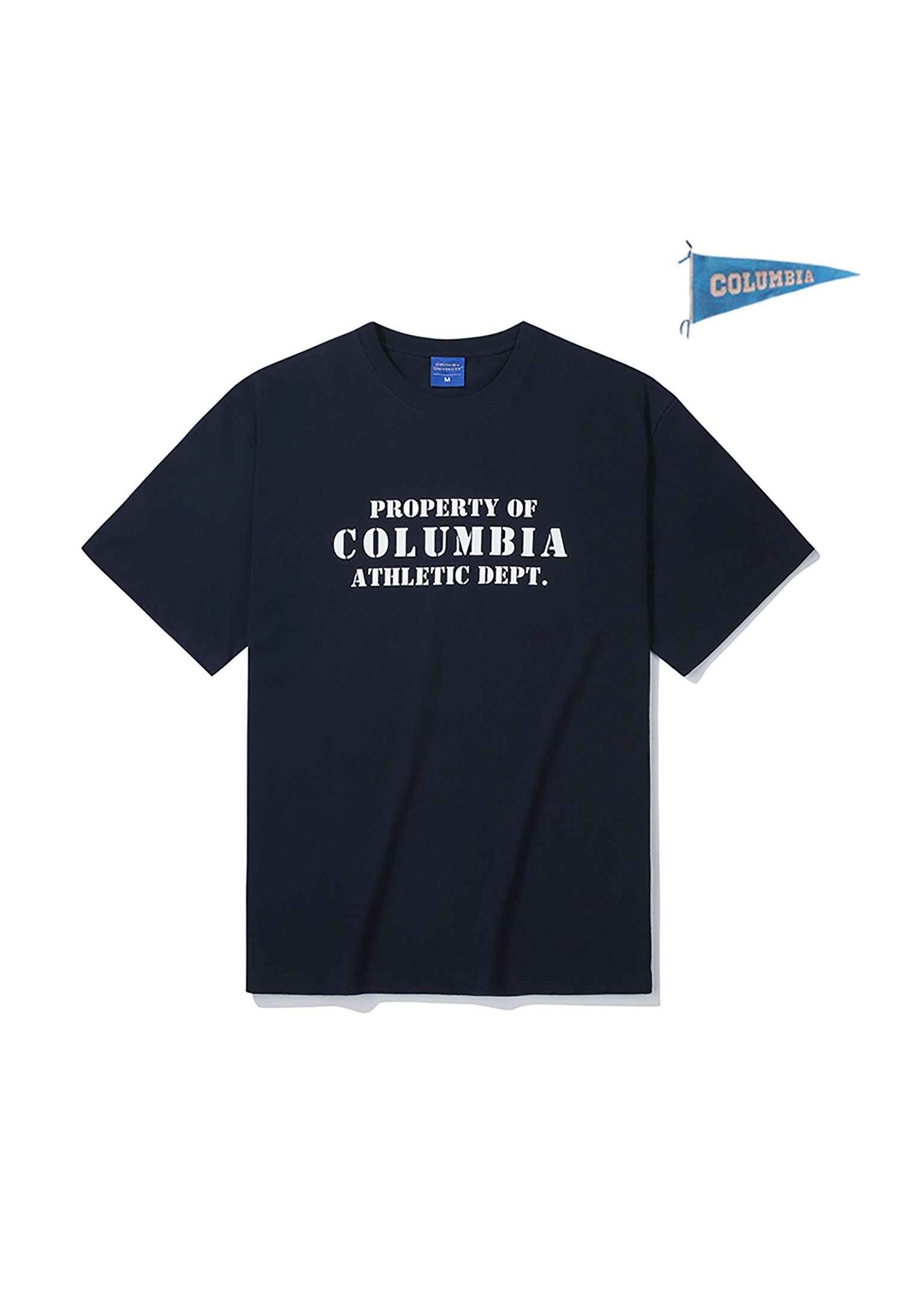 60S RETRO ATHLETIC T-SHIRTS 네이비