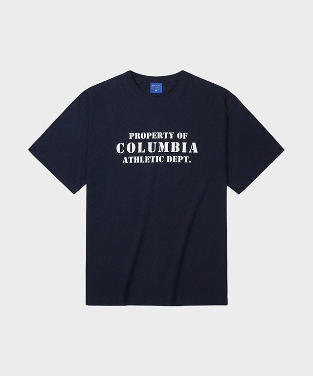 60S RETRO ATHLETIC T-SHIRTS 네이비