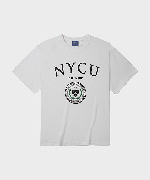 NYCU PUFF SEAL T-SHIRTS 화이트