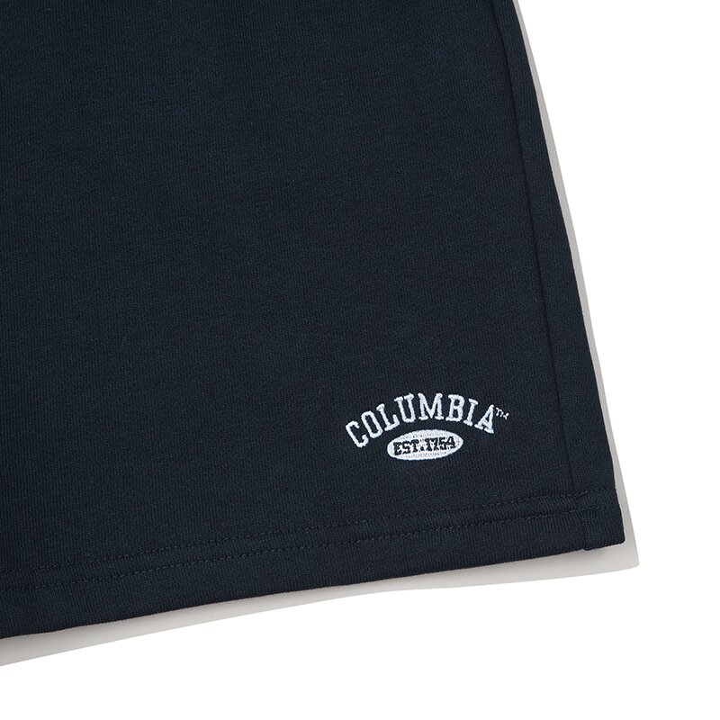 CU ARCH LOGO SWEAT SHORTS PANTS 네이비