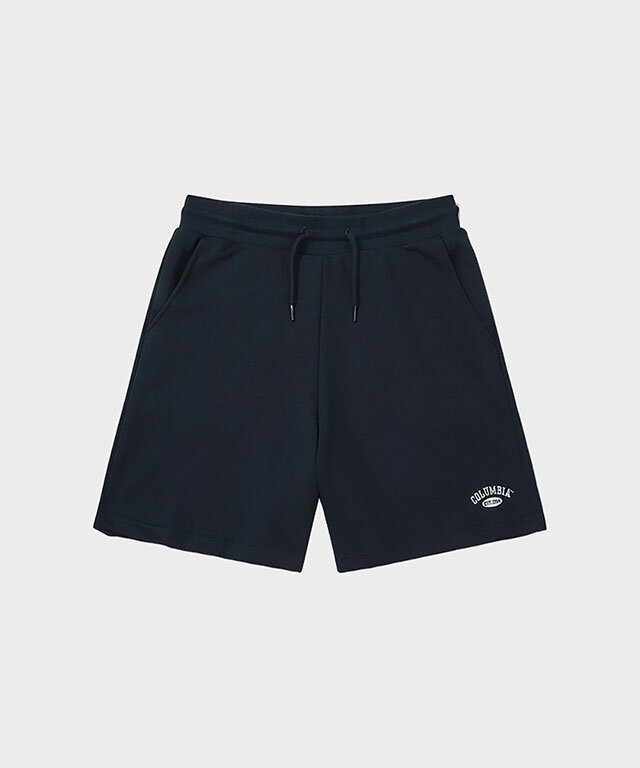 CU ARCH LOGO SWEAT SHORTS PANTS 네이비