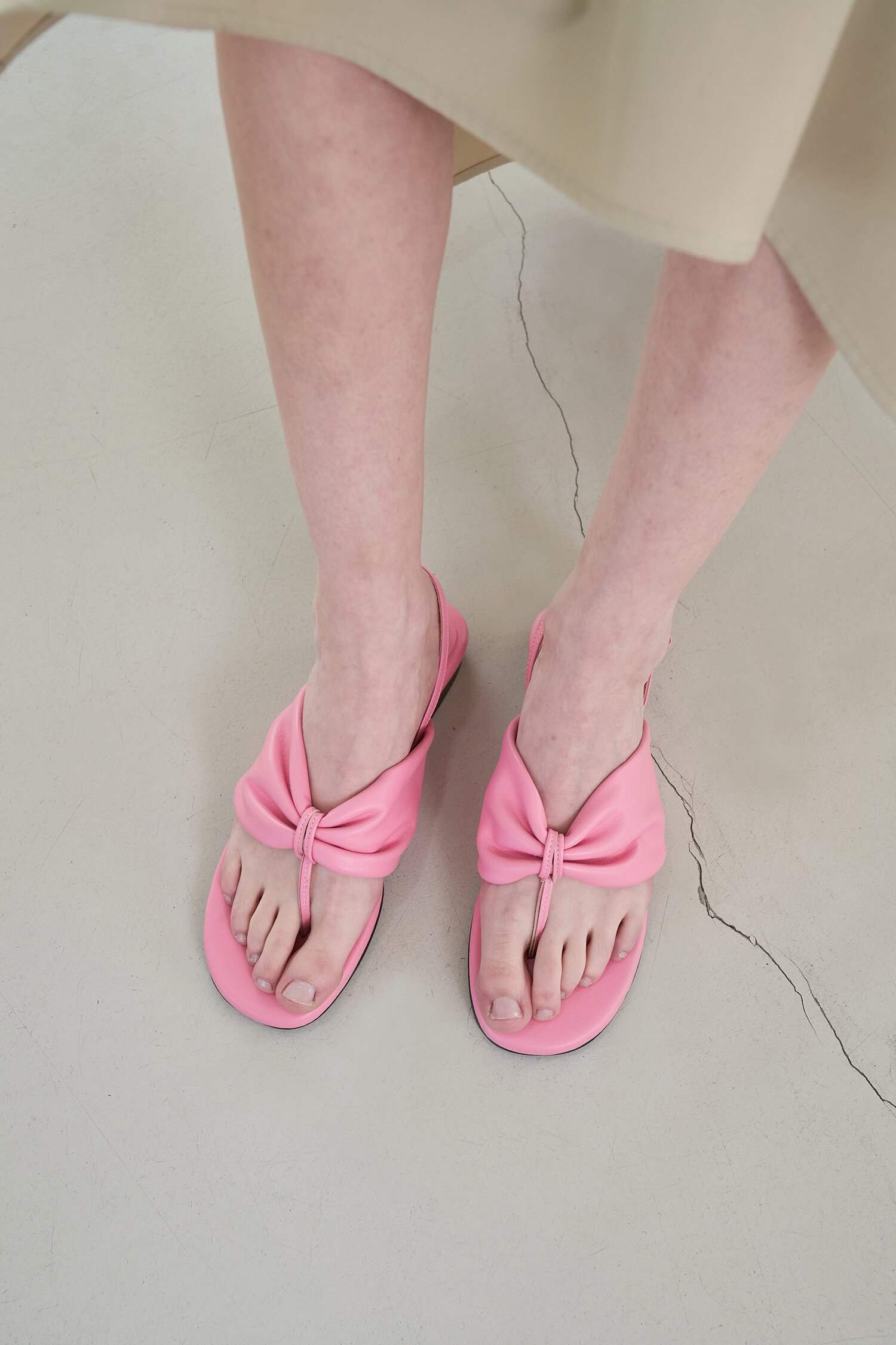 Emily Sandals Leather Pink