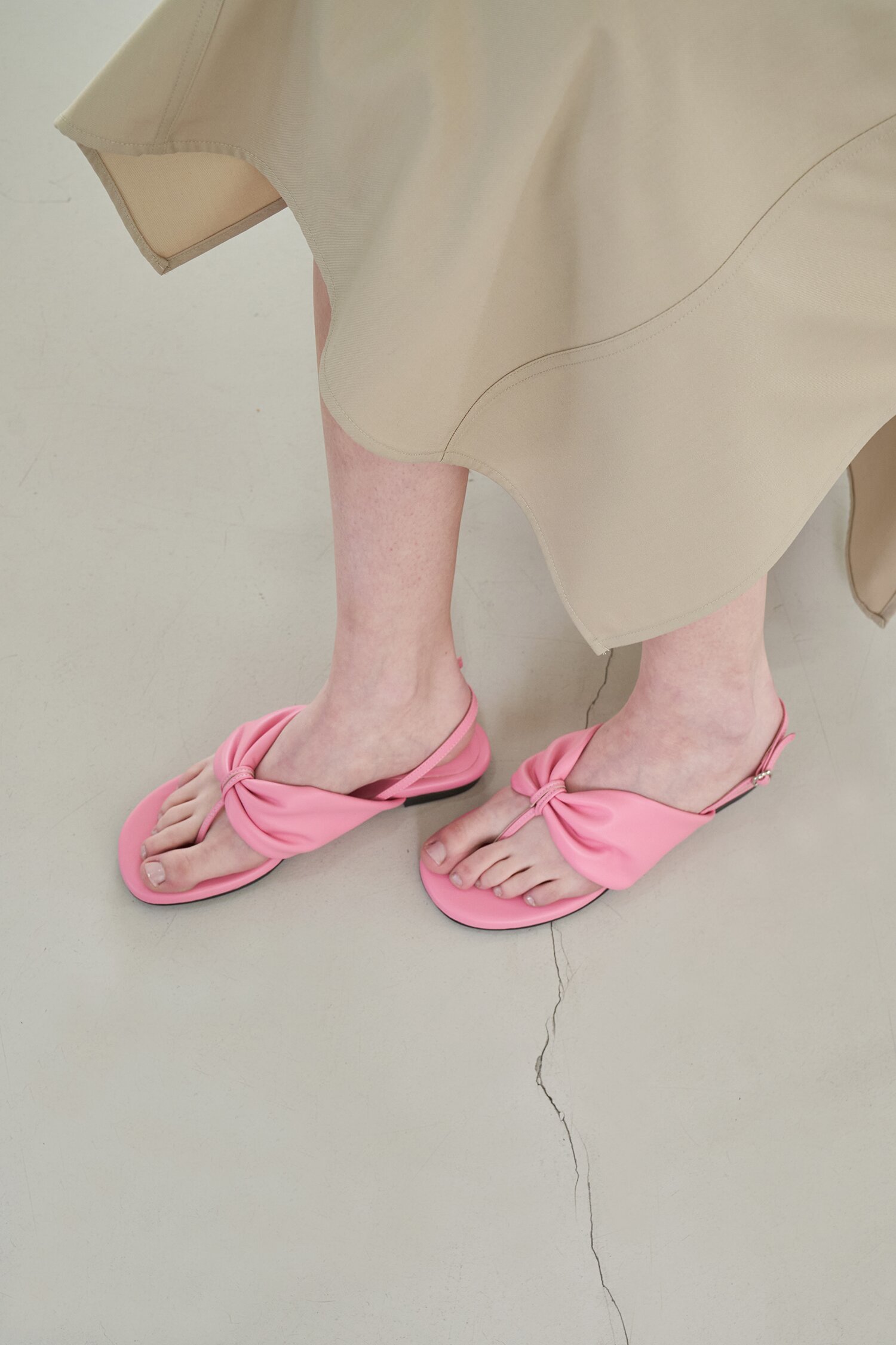 Emily Sandals Leather Pink