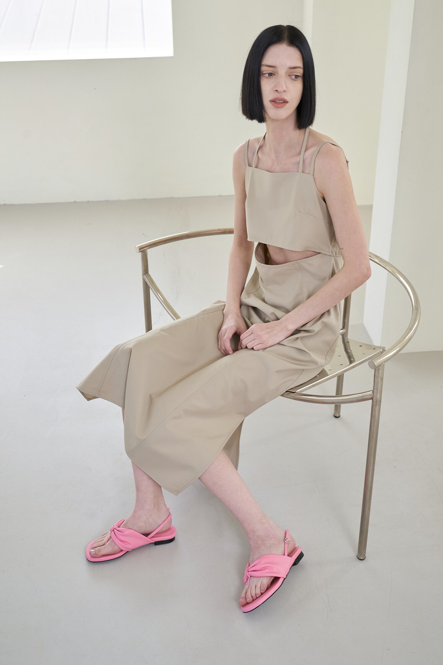 Emily Sandals Leather Pink