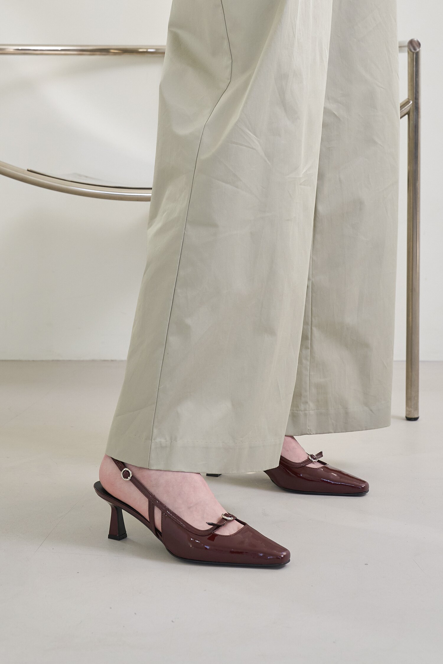 Kate Slingback Pumps Wine