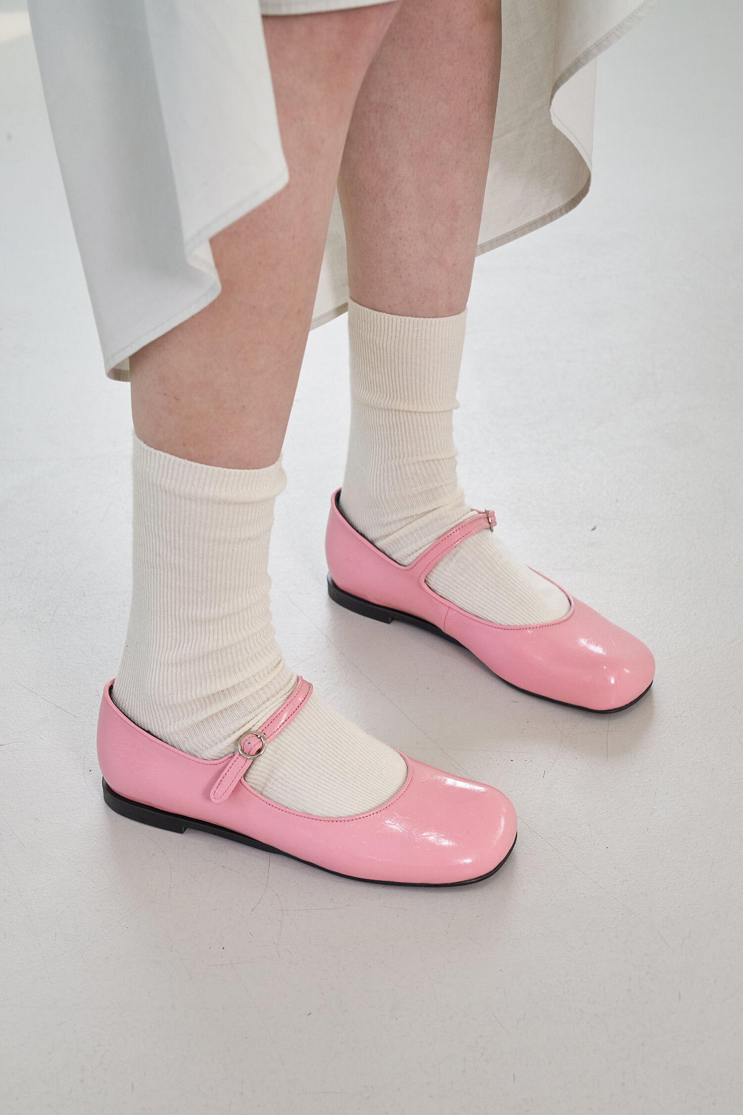 Lua Mary Jane Flats Pink
