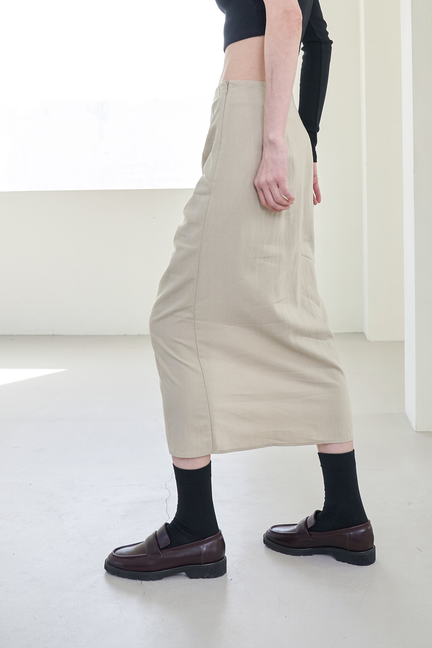Harper Loafers Leather Burgundy