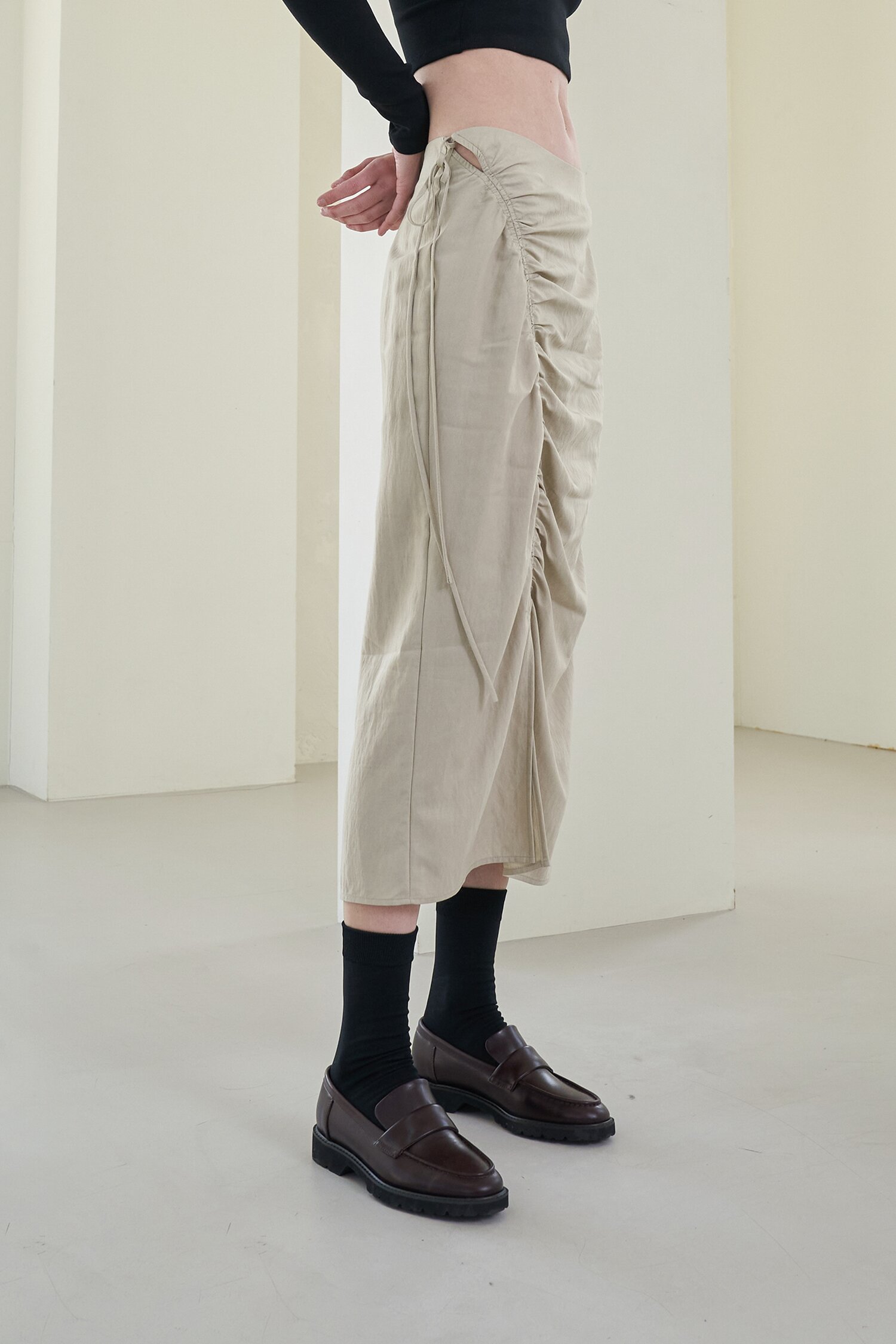 Harper Loafers Leather Burgundy