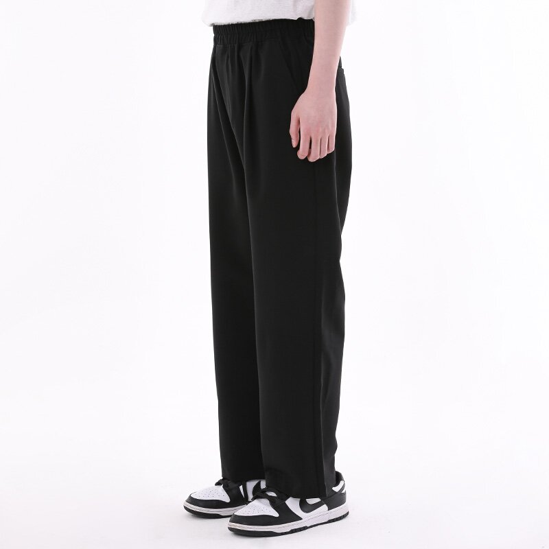 WIDE BANDING SLACKS 블랙