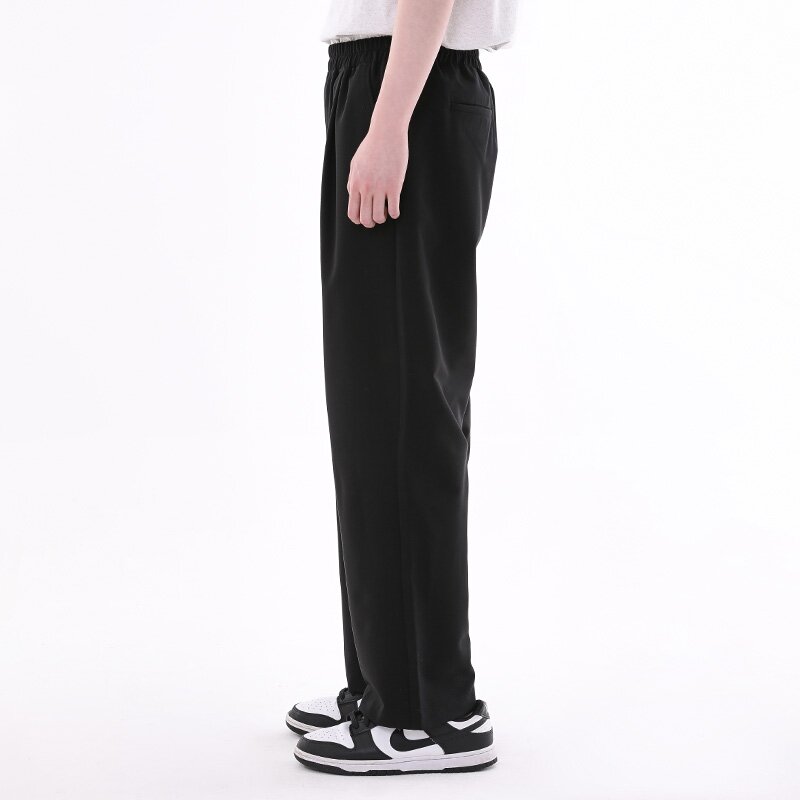 WIDE BANDING SLACKS 블랙