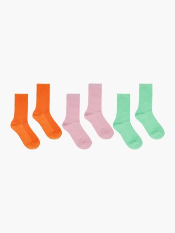 [3 PAIRS 1 SET] CHROME SOCKS_MIX