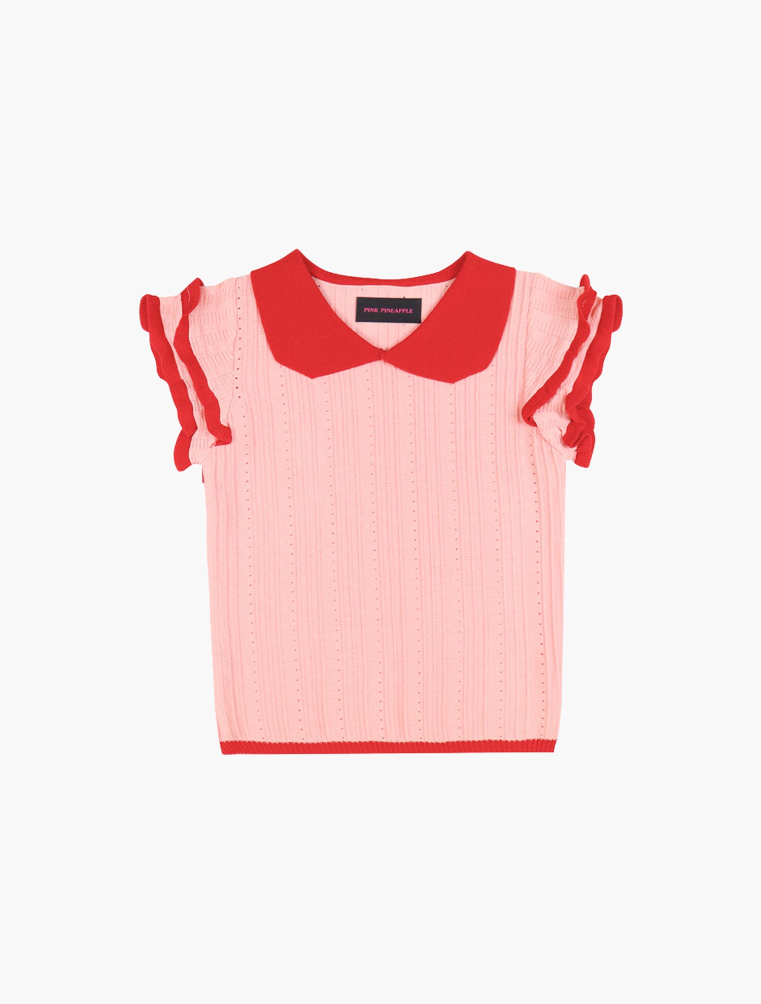 JOLLY COLLAR SWEATER_PINK