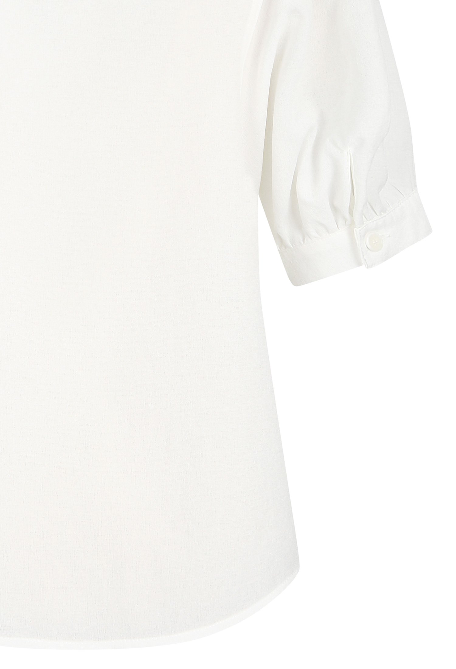 벌룬핏 브이넥 칼라 블라우스 (WHITE)