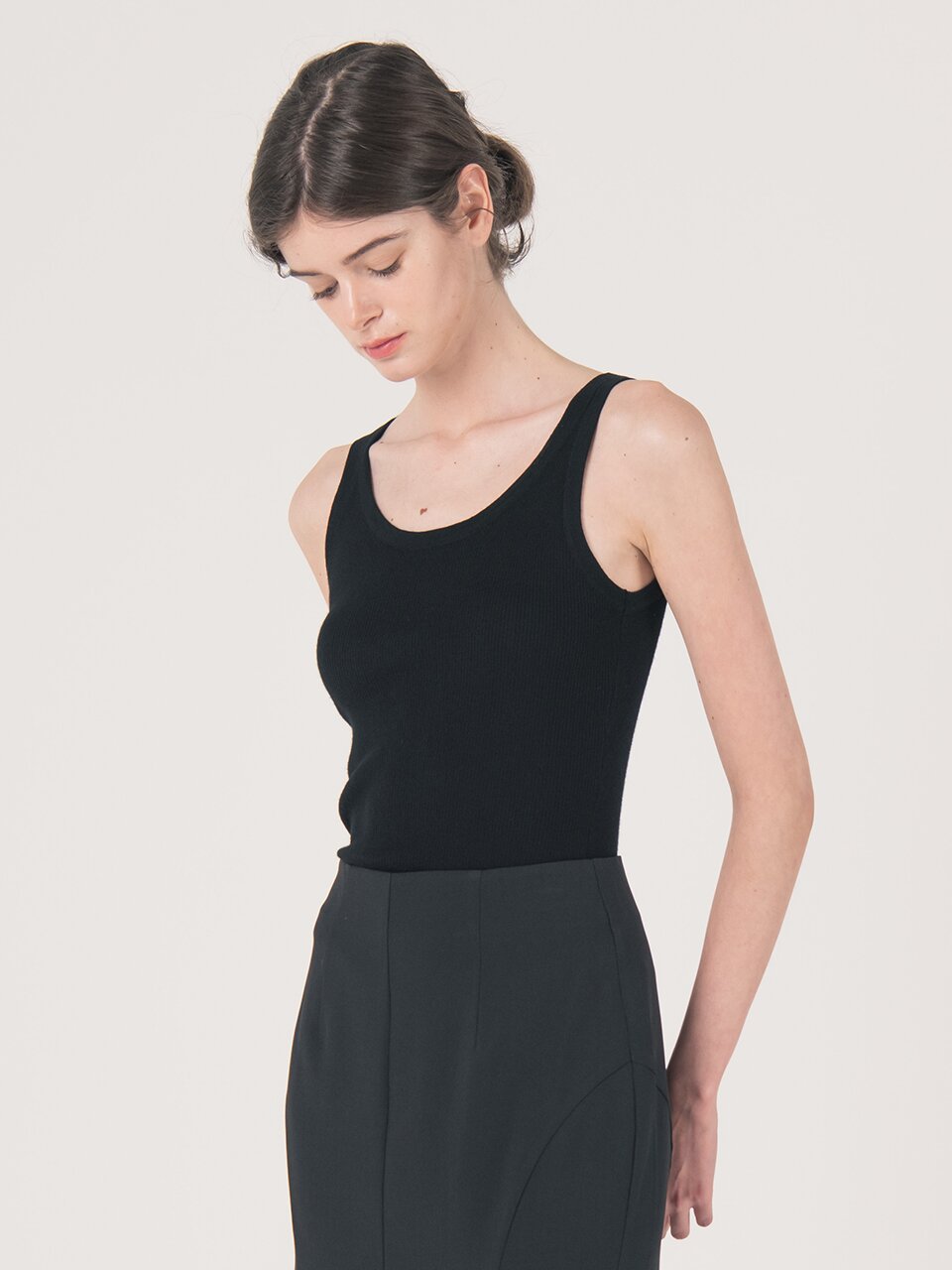 WED_Summer simple top_BLACK