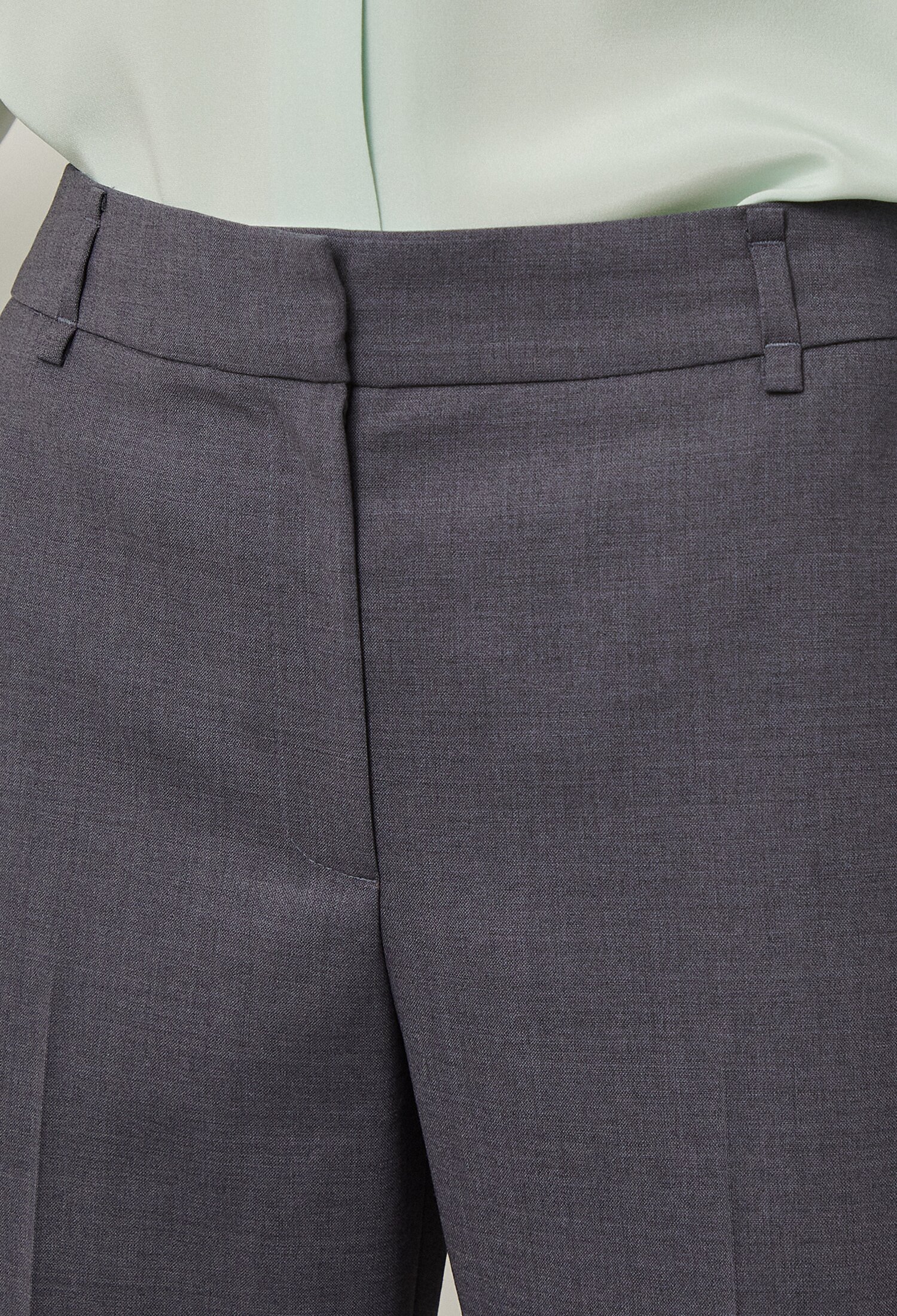 세미부츠컷수트팬츠 (GREY)