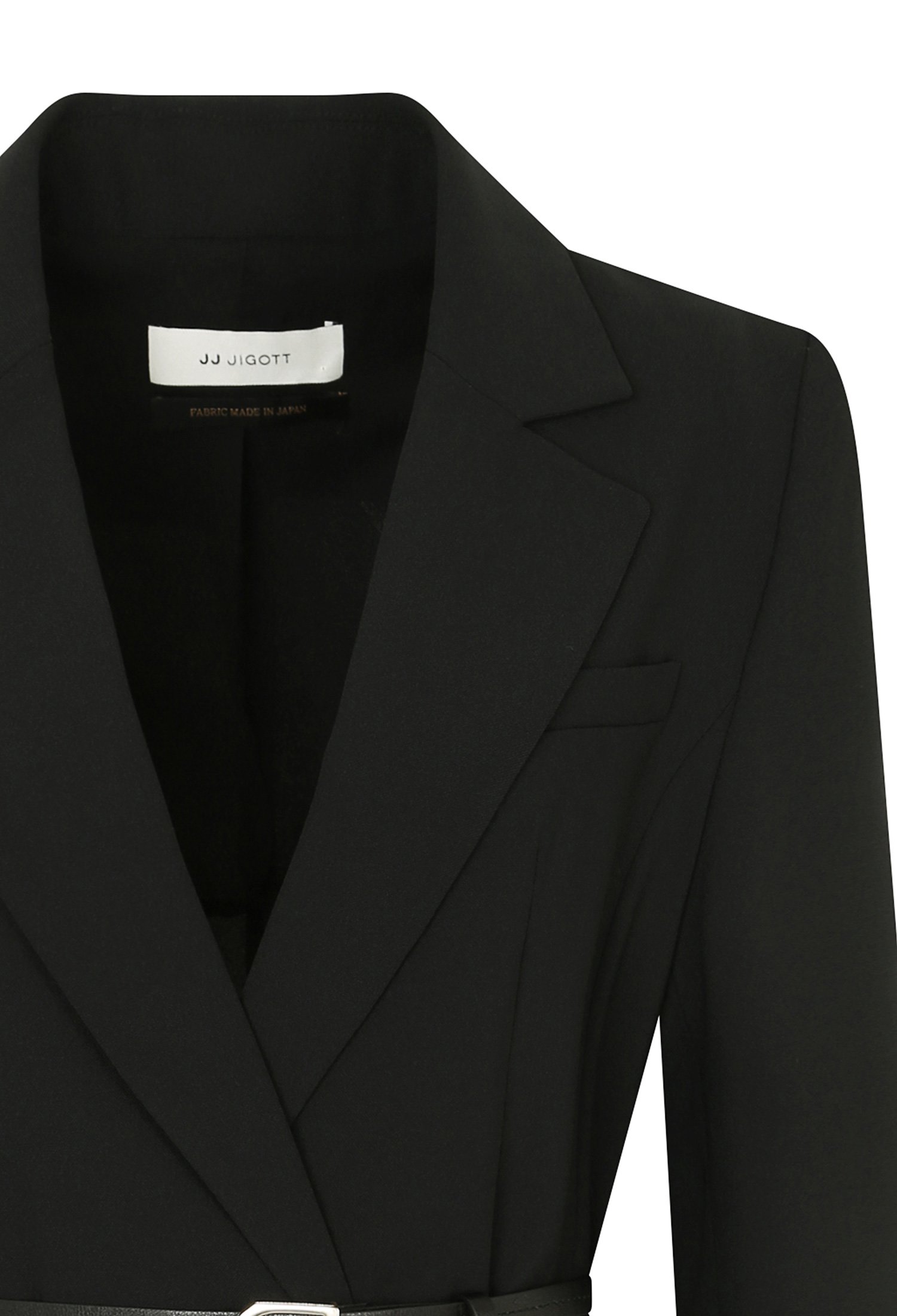 슬릿 포켓 테일러드 재킷 (BLACK)