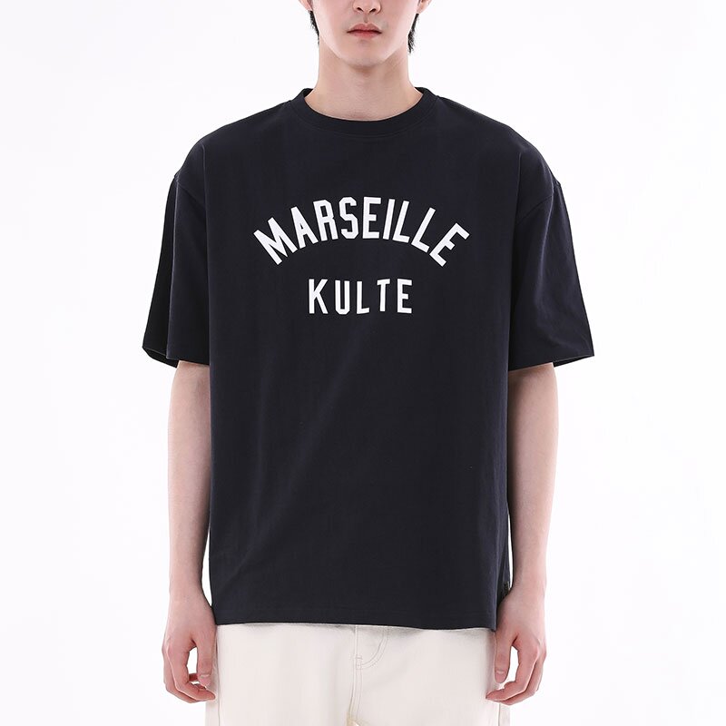 MARSEILLE COLLEGE T-SHIRT 네이비