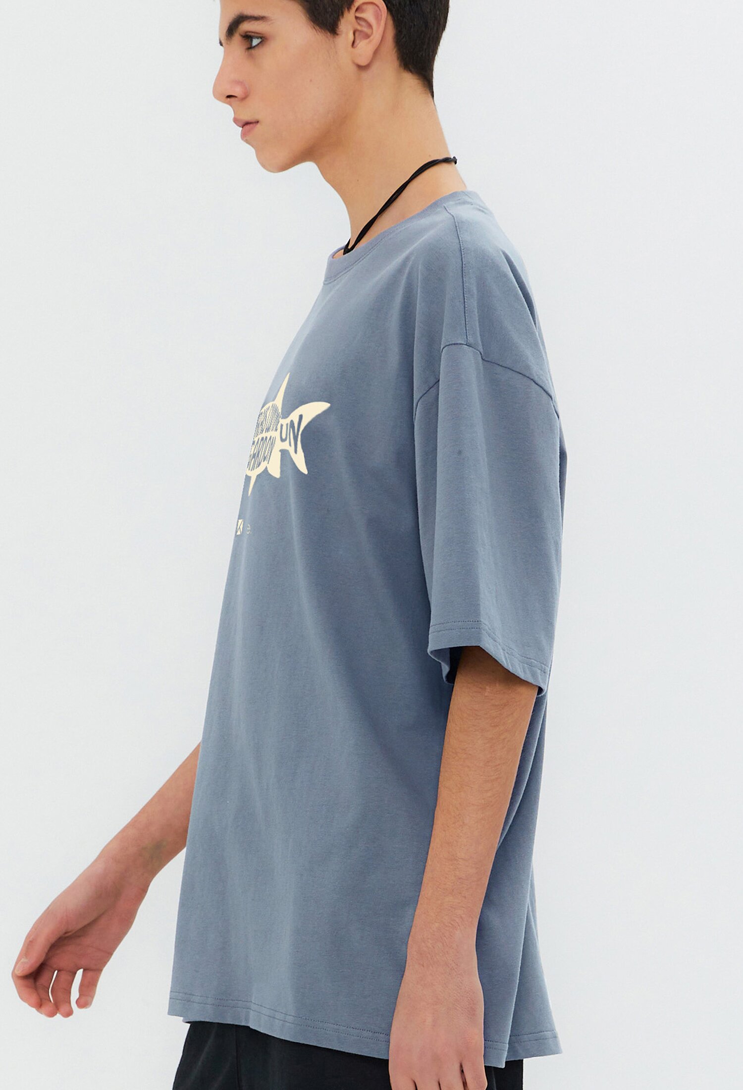FISH T-SHIRT 블루