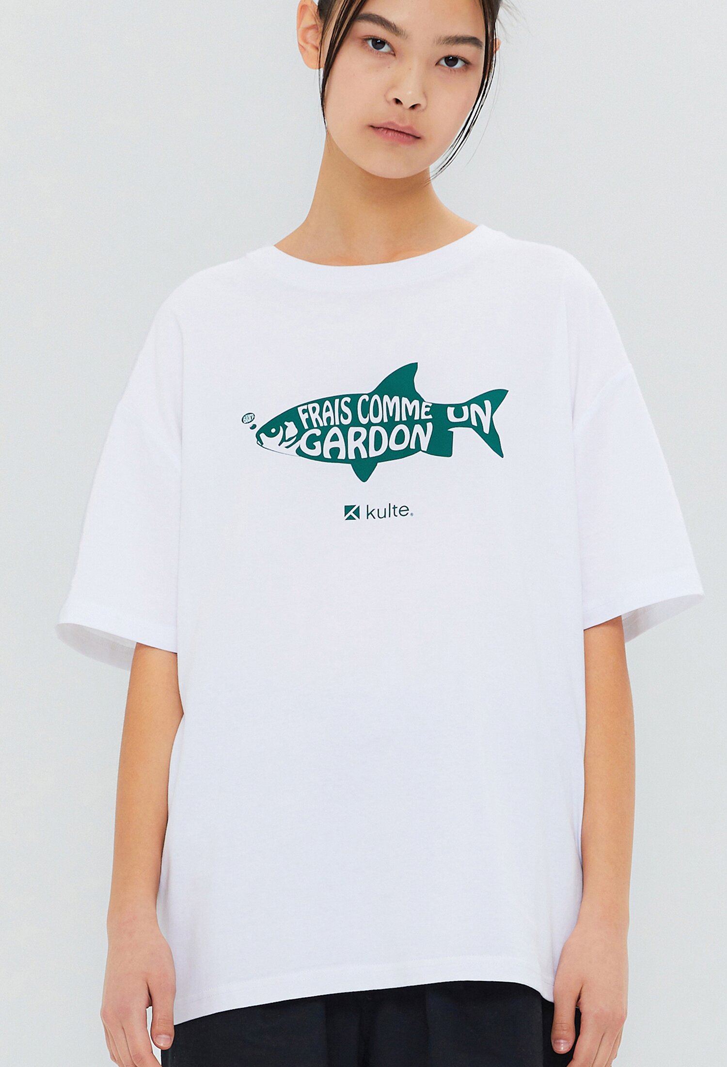 FISH T-SHIRT 화이트