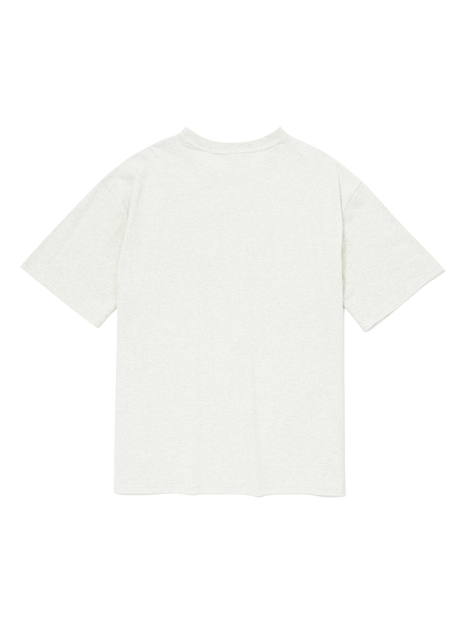 PALM VIBES T-SHIRT 라이트멜란지그레이
