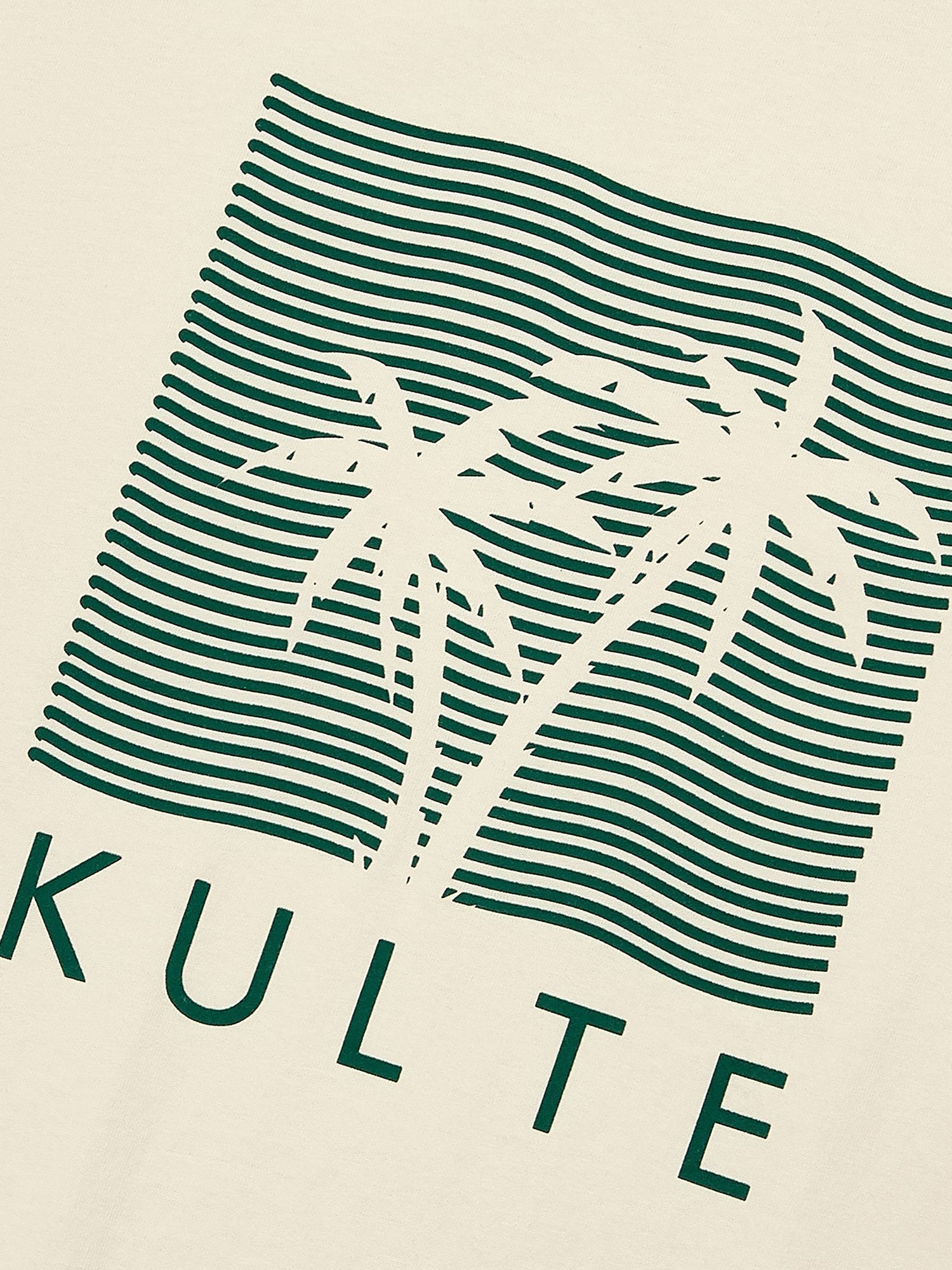 PALM VIBES T-SHIRT 아이보리