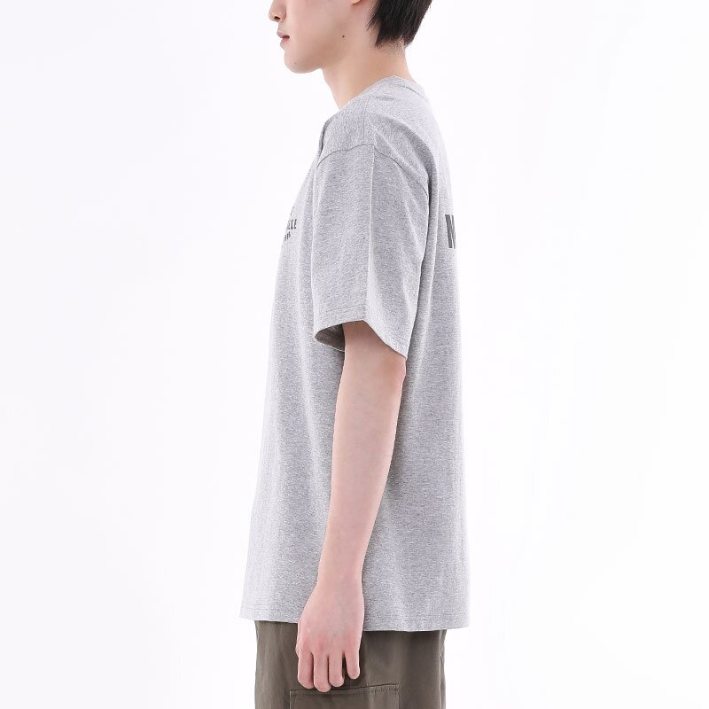 CIRCLE ARCH T-SHIRT 멜란지그레이
