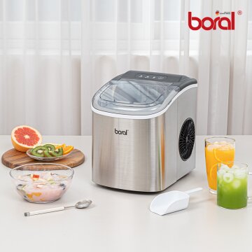 스테인레스 8분급속 제빙 자동세척 아이스 제빙기 1.2L SN-IM120H