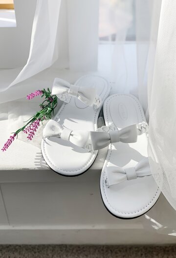 바비 브레이즈 샌들 - White