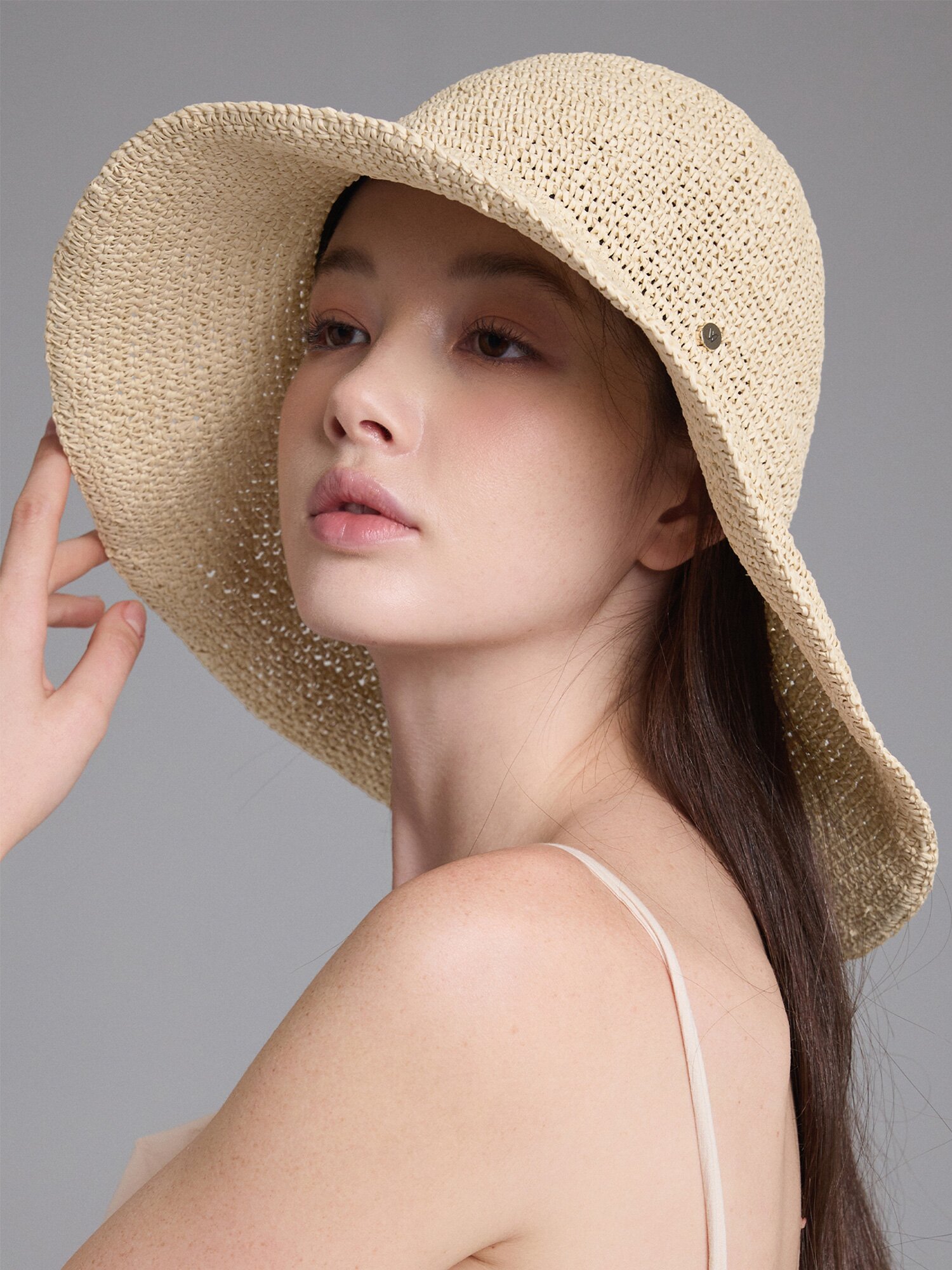 지사 언밸런스 플로피햇 로라 (2 colors)